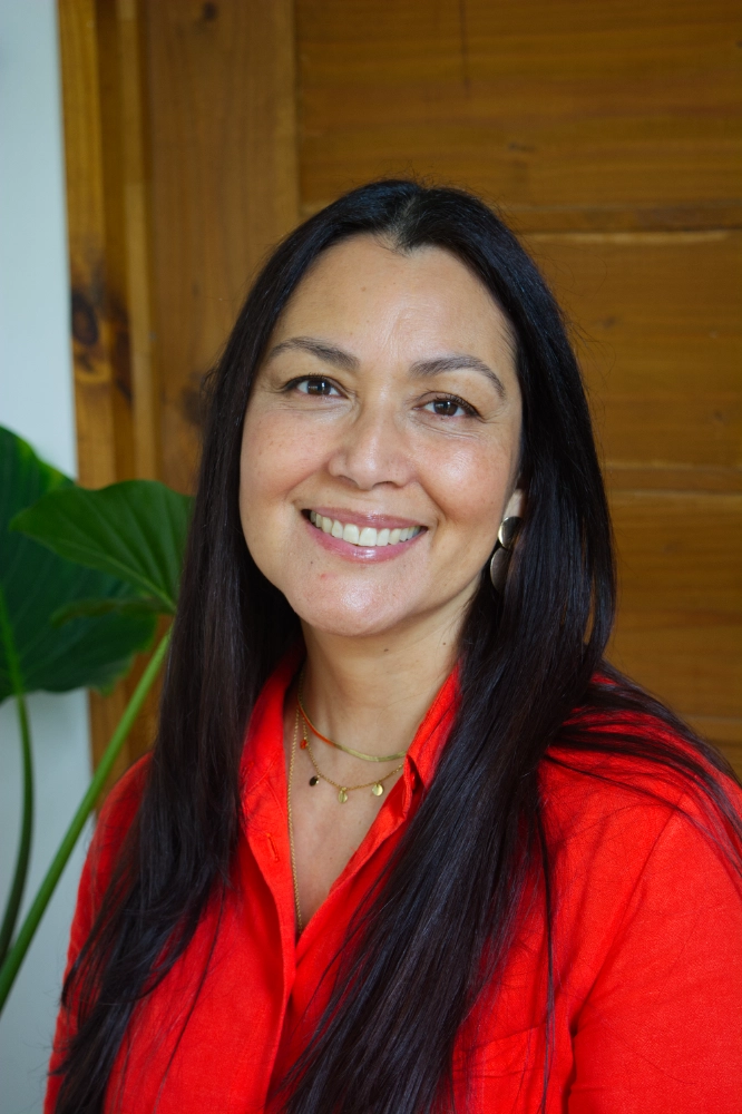 Patricia Correa, psicóloga clínica en su espacio de atención terapéutica